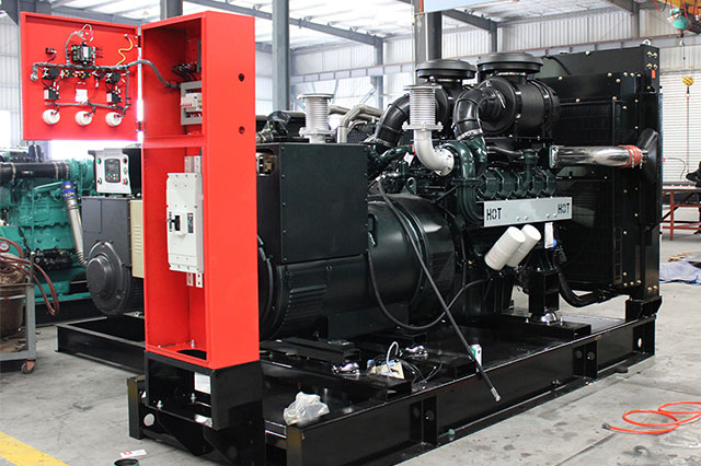 500KVA 400kW Sessiz/Açık Tip Doosan Dizel Jeneratör Madencilik için